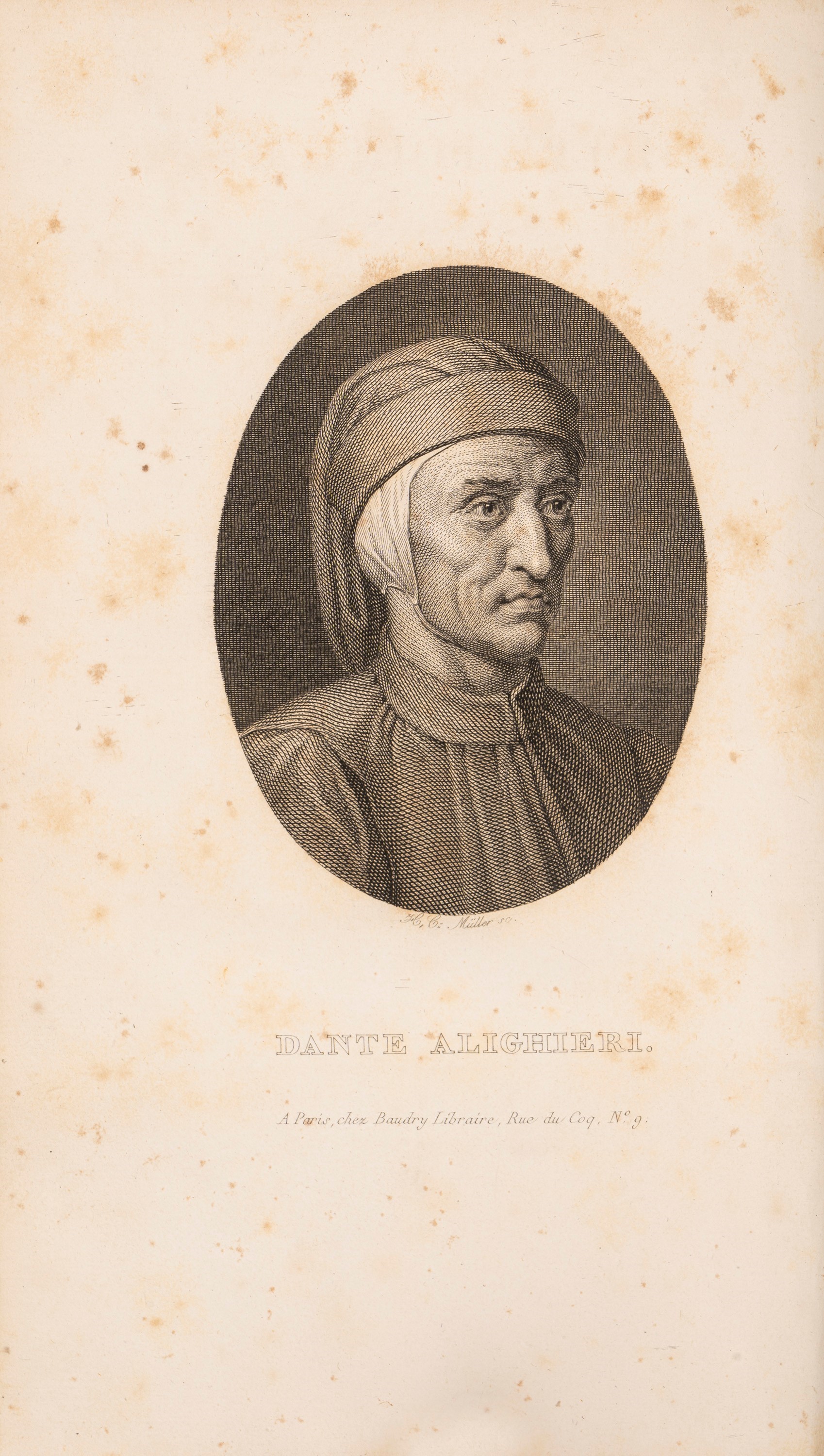 Dante Alighieri - Opere poetiche con note di Antonio Buttura, Tomo primo e secondo