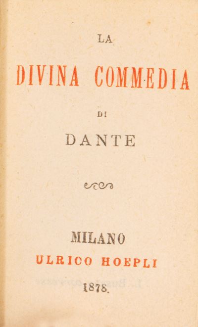 La Divina Commedia di Dante
