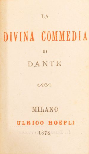 Dante Alighieri - La Divina Commedia di Dante