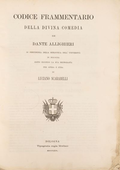 Codice Frammentario della Divina Comedia
