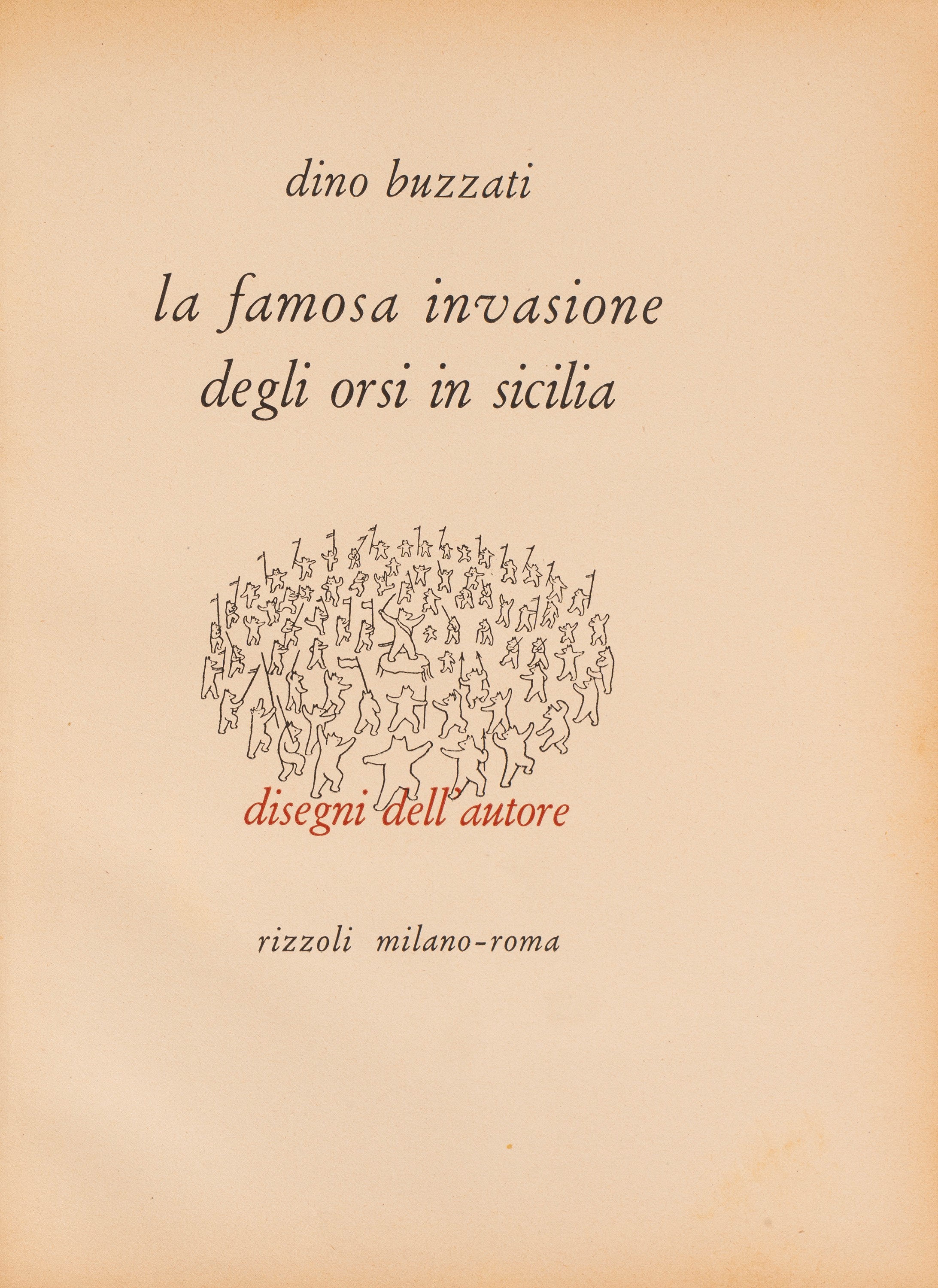 Dino Buzzati - La Famosa Invasione degli Orsi in Sicilia