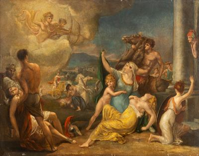 Apollo e Artemide Uccidono i Niobidi