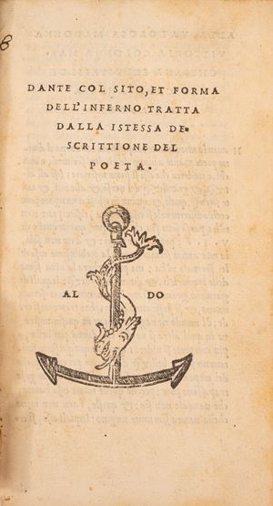 Dante Alighieri - Dante col sito, et forma dell'Inferno tratta dalla istessa descrittione del poeta