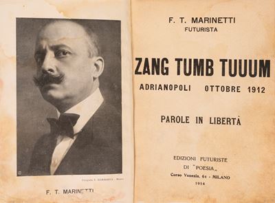 Zang Tumb Tumb. Adrianopoli Ottobre 1912. Parole in Libertà