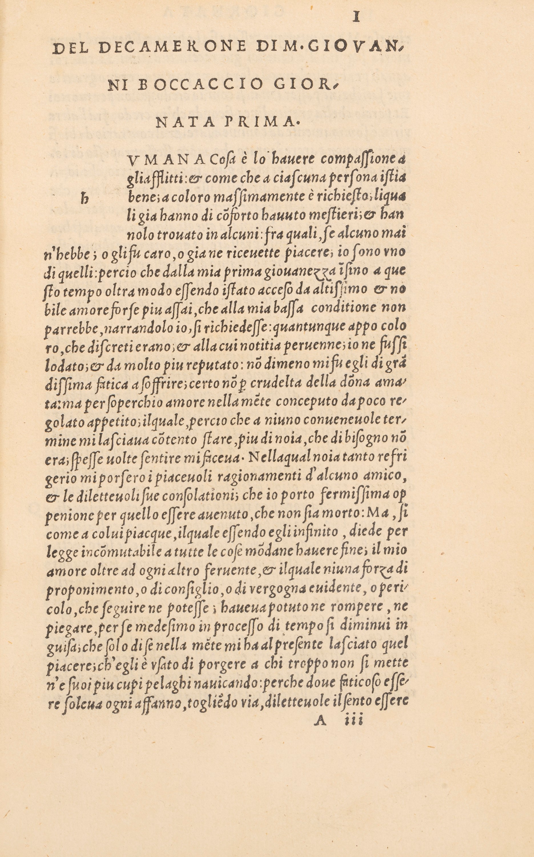Il Decamerone. di Messer Giouanni Boccaccio