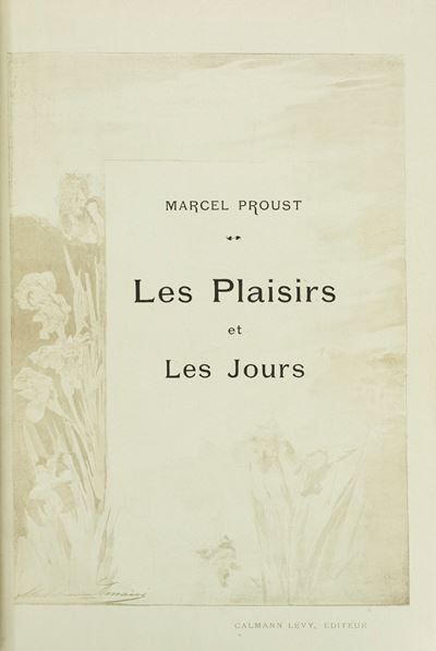 Les Plaisirs Et Les Jours