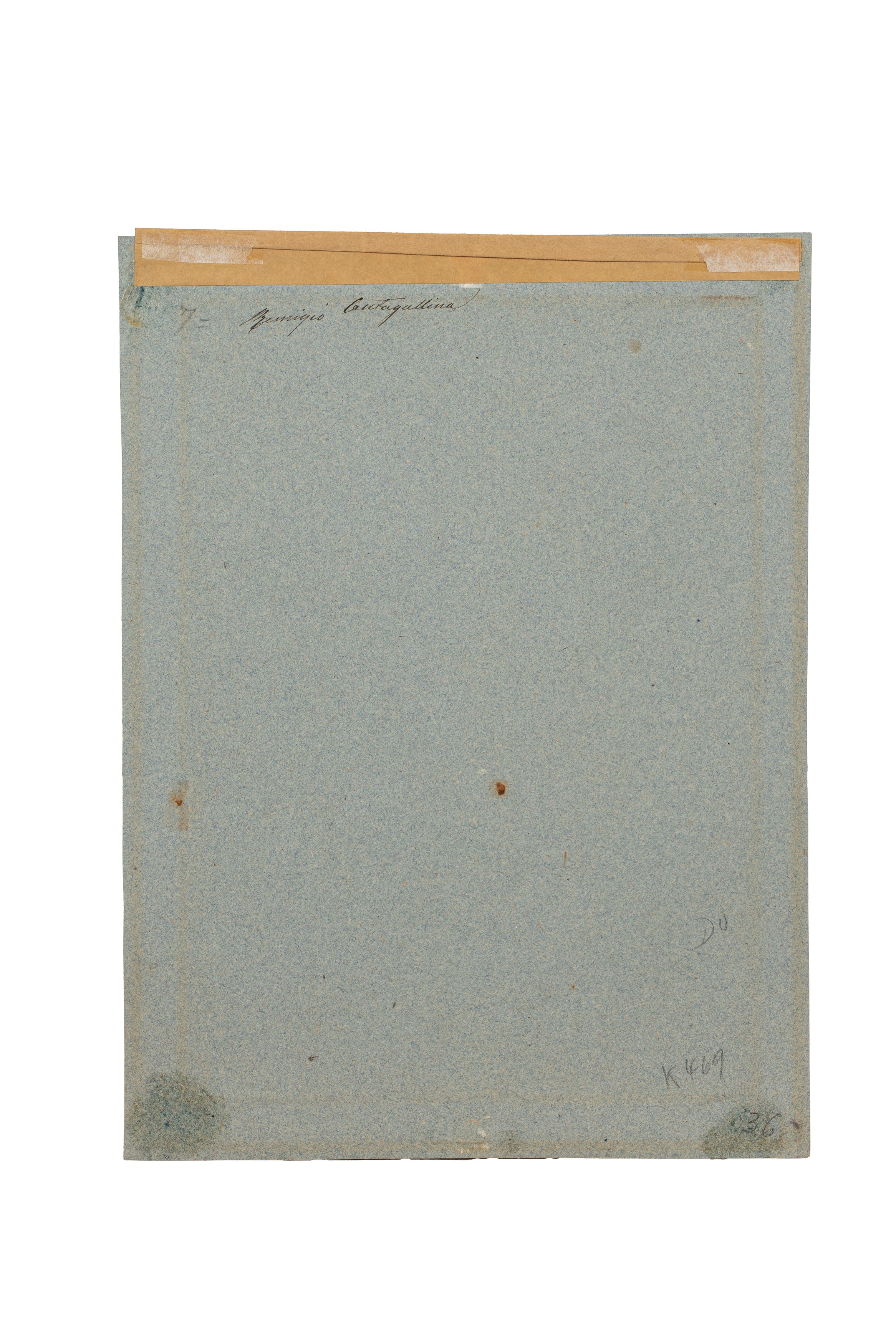 Scuola Italiana, Secolo XIX - Autore sconosciuto, Ritratto di gentiluomo e Testa di gentiluomo co...