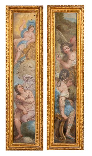 Due scene mitologiche