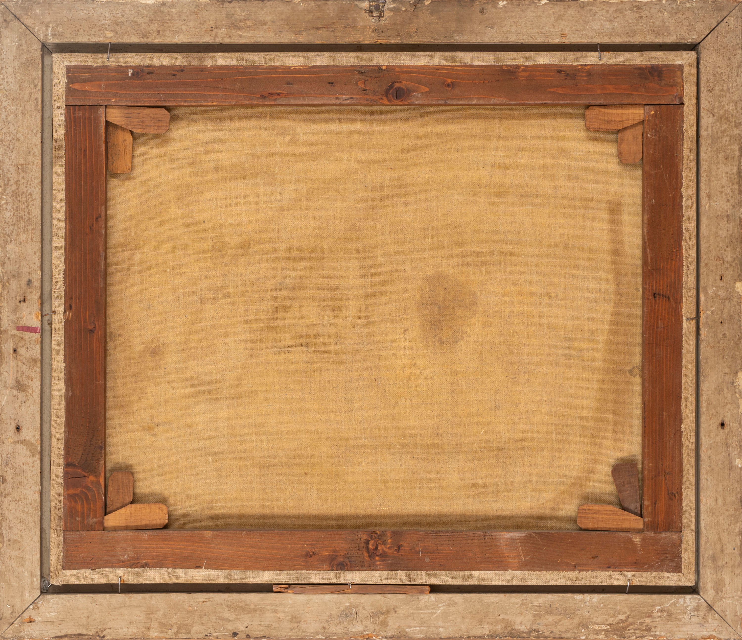 Trionfo di fiori e frutti in un giardino con donna che adorna una statua