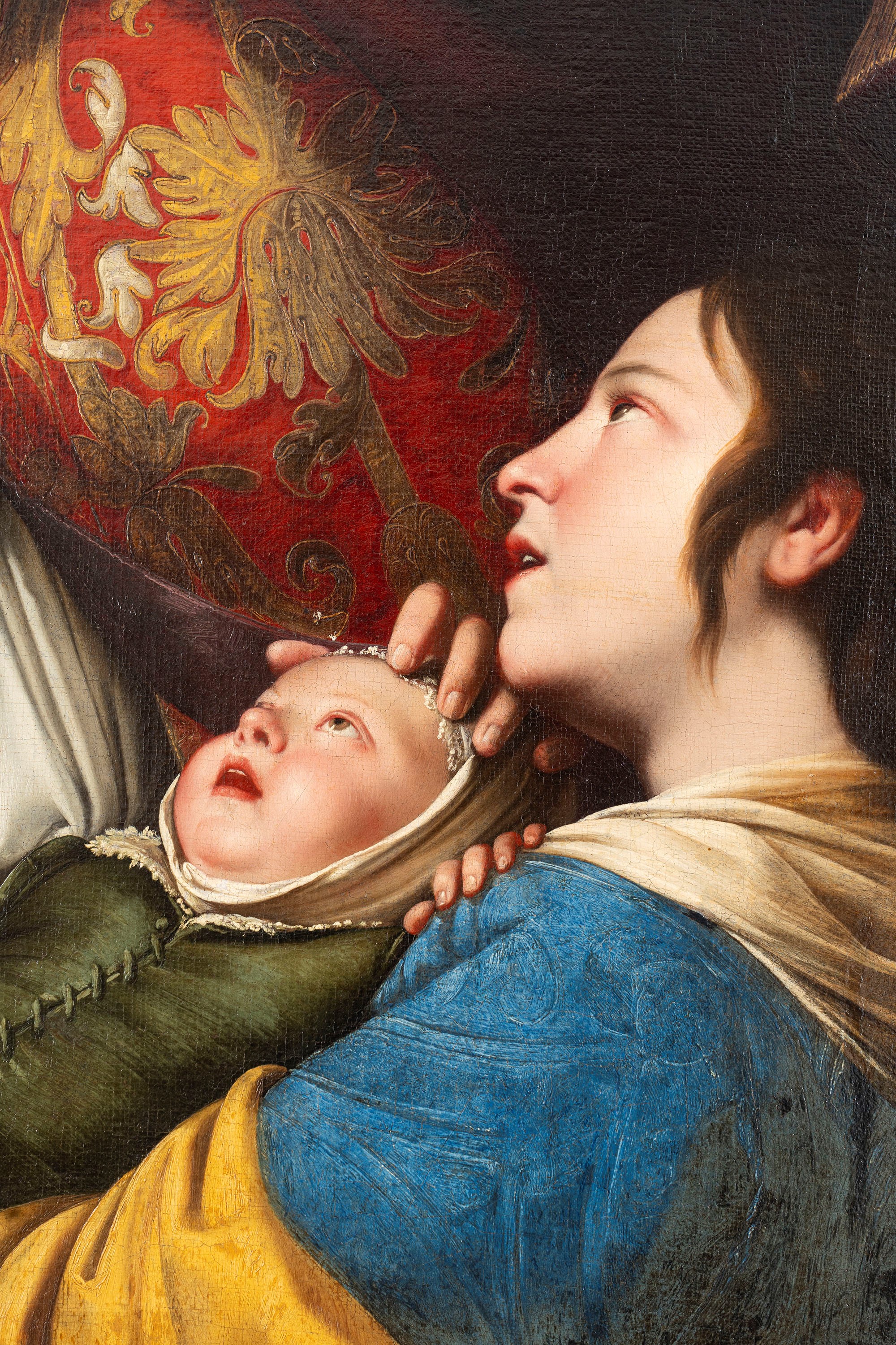 Giovan Francesco De Rosa, Detto Pacecco - Giovan Francesco De Rosa, La benedizione di San Biagio,...