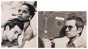 Anthony Perkins and Diana Ross in "Mahogany"