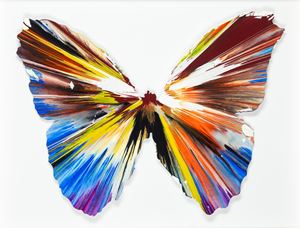 Butterfly Spin Painting