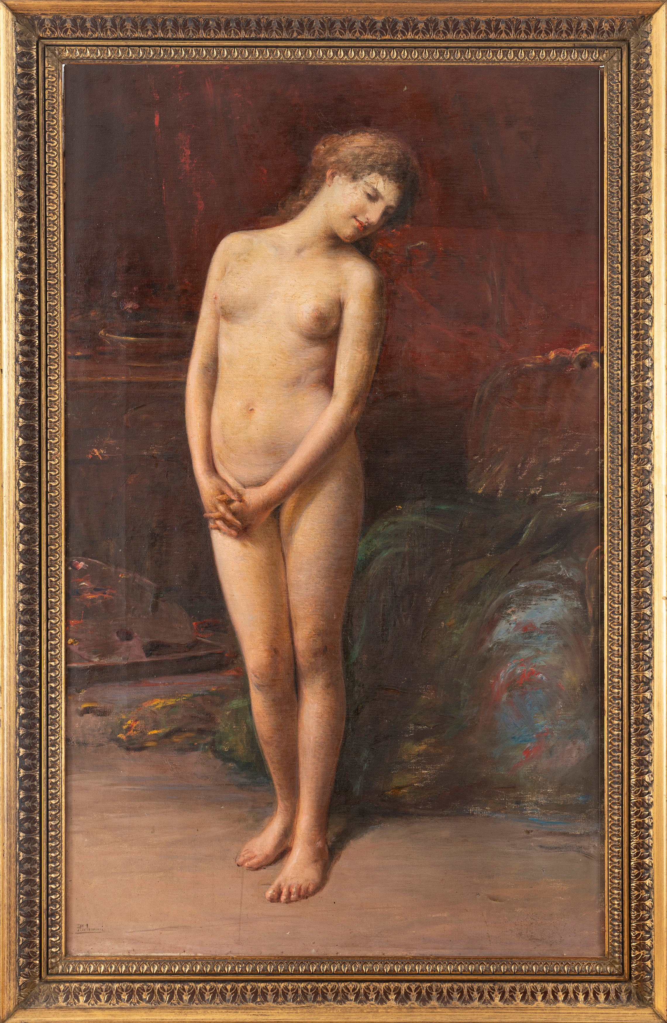 Pasquale Celommi - Nudo di Giovane Donna