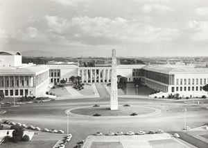 Cartoni Alberto - Untitled (Piazza Marconi in Eur, Rome)