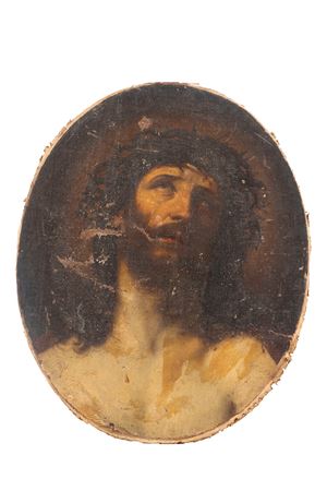 Scuola bolognese, secolo XVII - Christ crowned with thorns