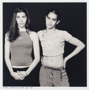 Or and Amir Kahana daughters of my brother Avi. Tel-Aviv