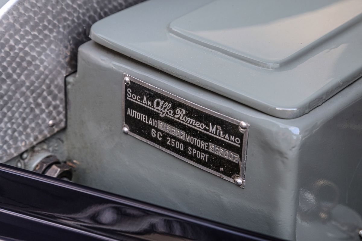Alfa Romeo - 6c 2500 Sport Berlinetta (carrozzeria Turinga)