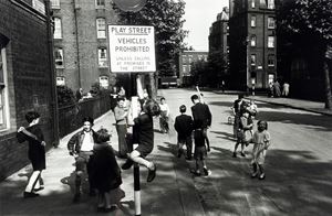 Children playing in the streets of London
