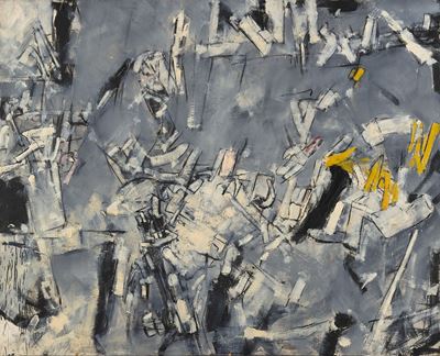 Fatto n. 7, olio su tela, 1960