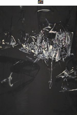 Il generale arringa una folla all&#39;ippodromo di Vincennes