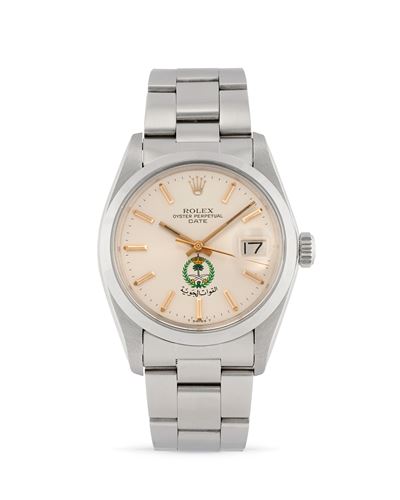 Oyster Perpetual Date 1500 Personalizzato per le Forze Armate Reali Saudite