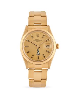 Oyster Perpetual Date 1503 personalised for King Abdulaziz University
