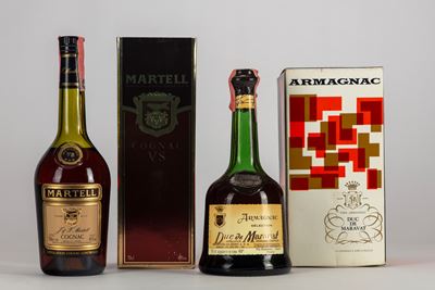 Selezione Armagnac e Cognac (2 Bt)