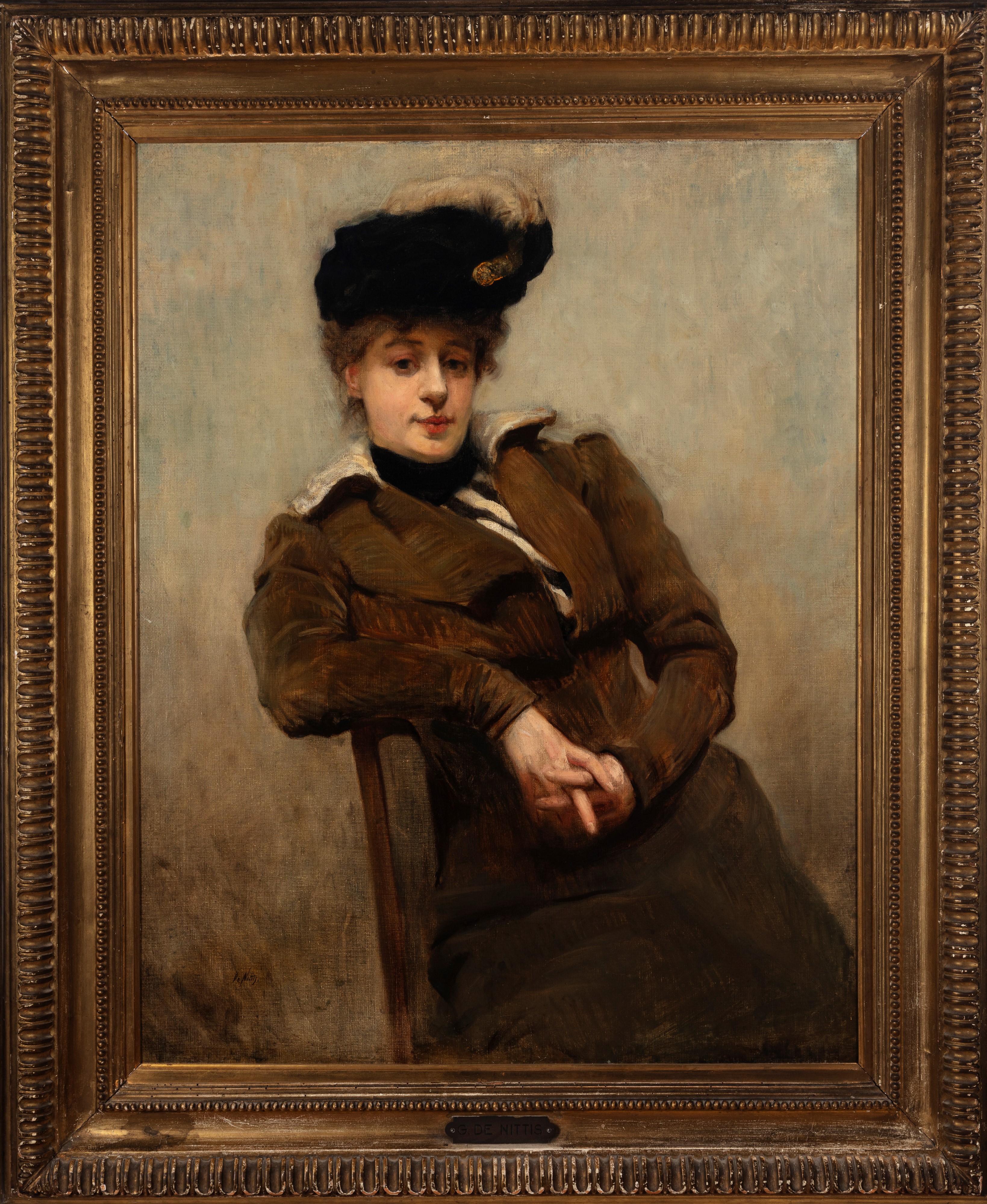 Giuseppe De Nittis - Ritratto di Signora