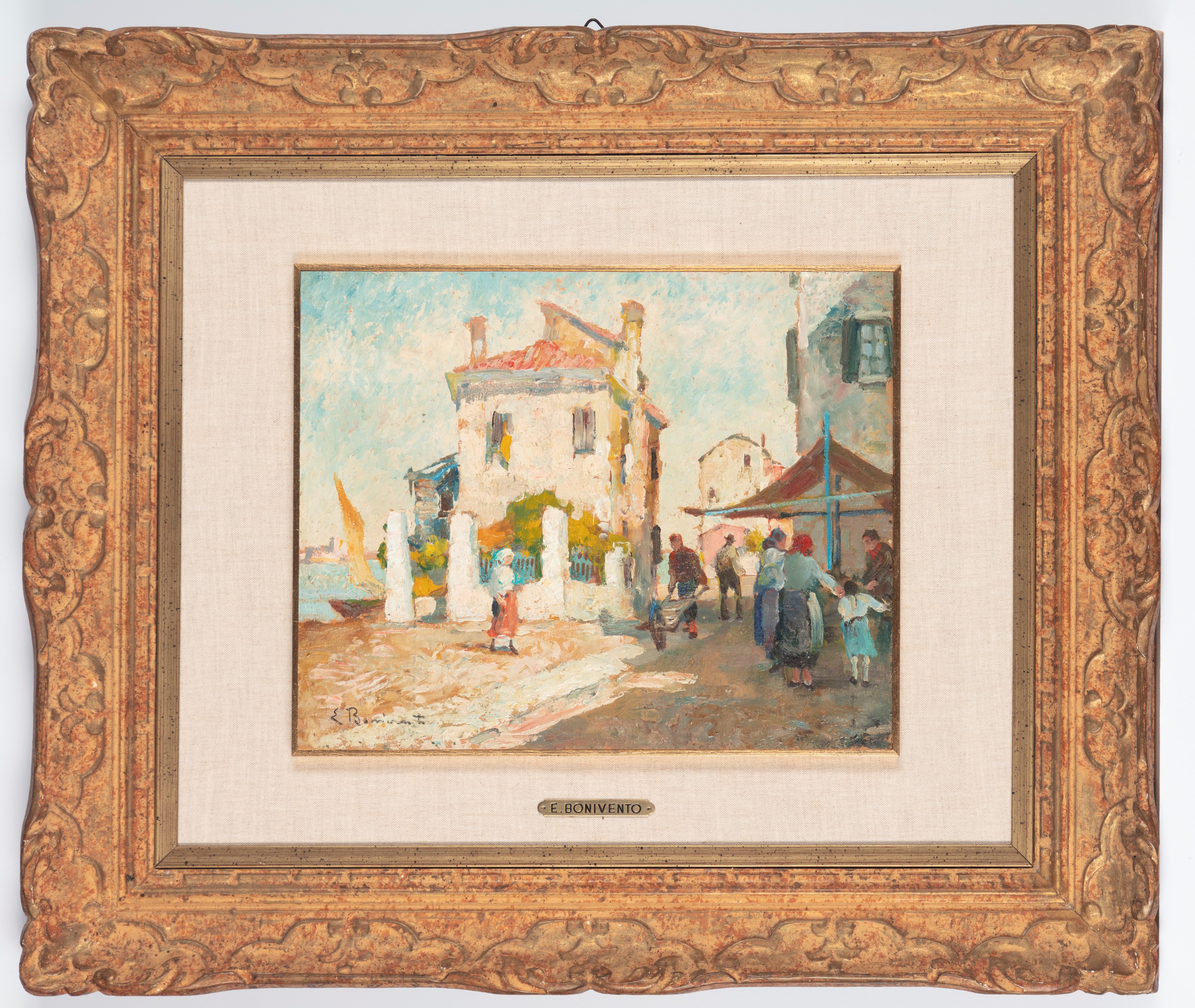 Eugenio Bonivento - Vita a Chioggia