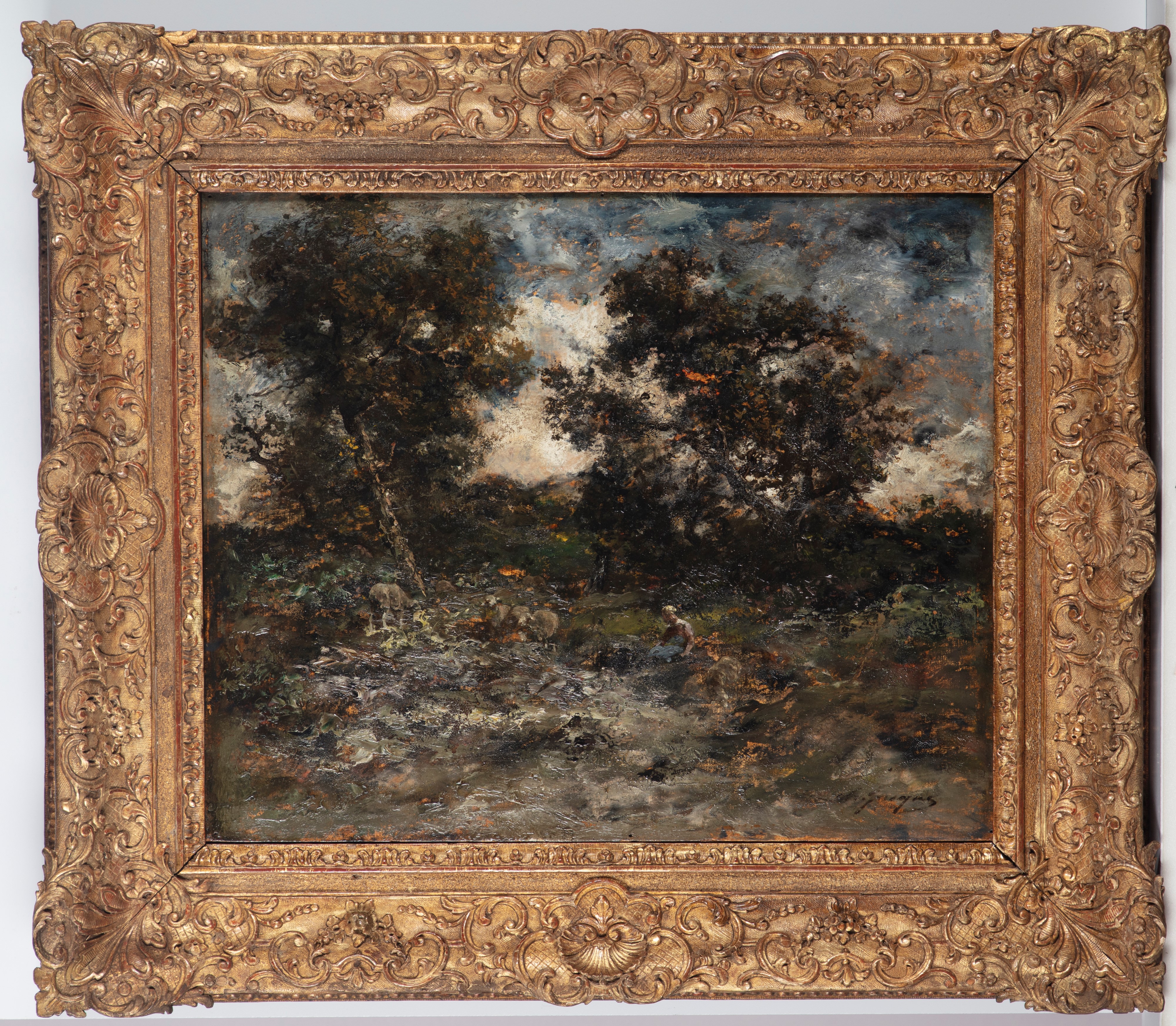 Charles Emile Jacque - La Contadinella
