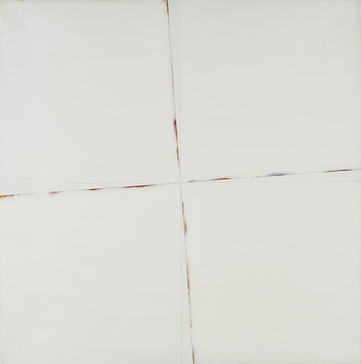 Claudio Verna - A 26, 1971, acrilico su tela