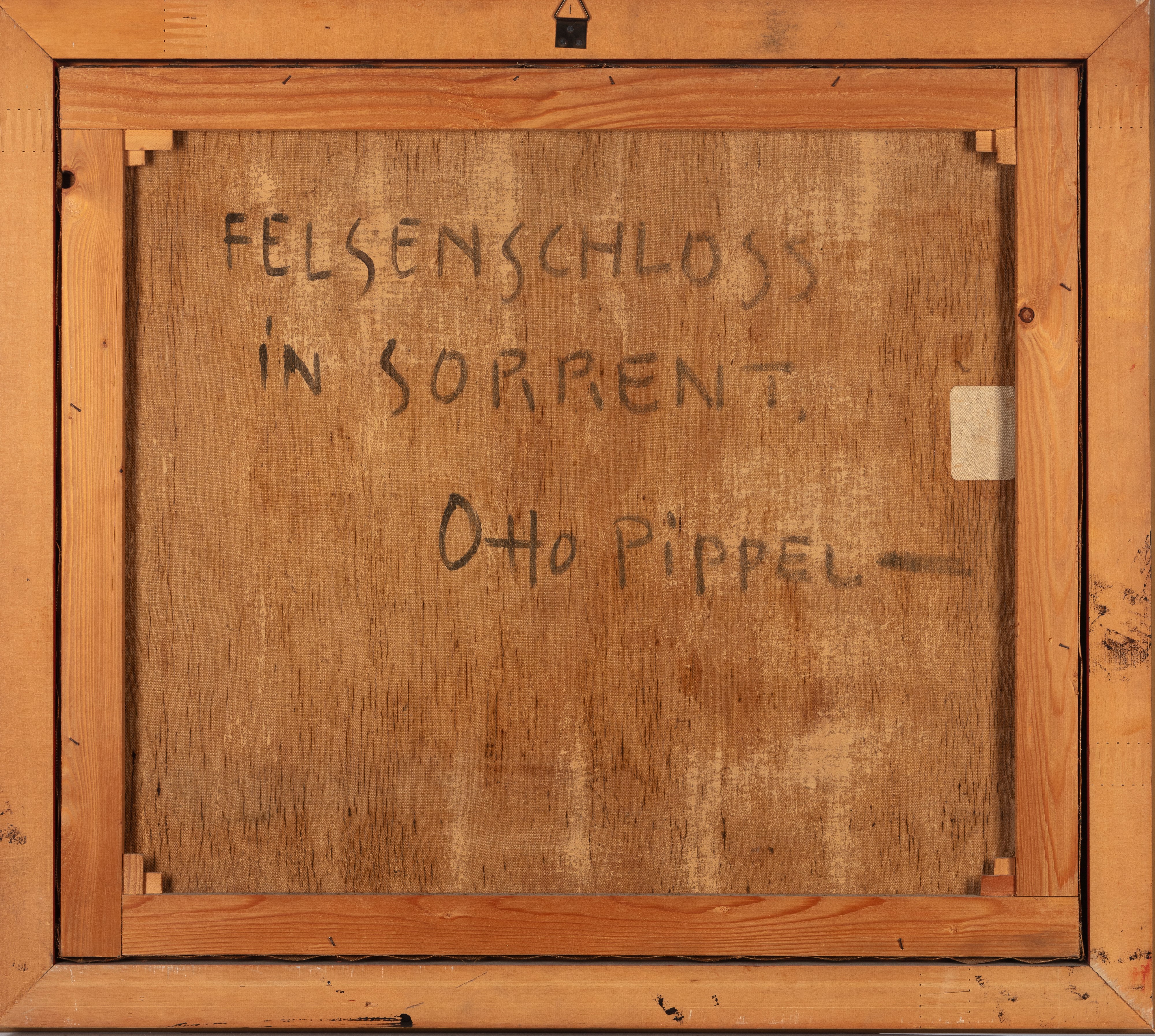 Otto Pippel - Sorrento, Scogliera a Picco
