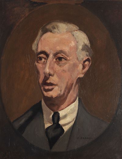 Autoritratto, olio su compensato, 1931