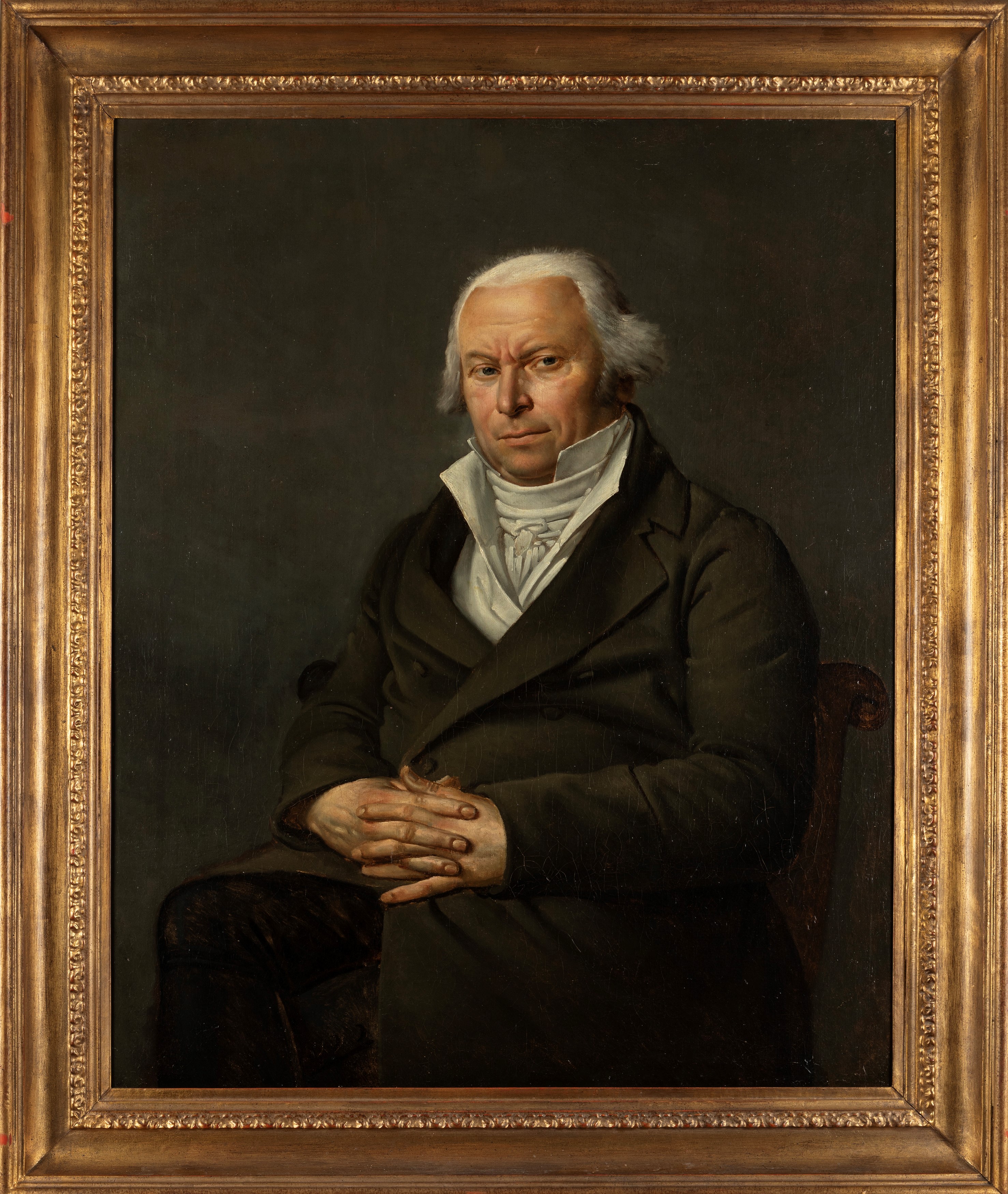 Scuola Francese del XIX Secolo - Ritratto Maschile