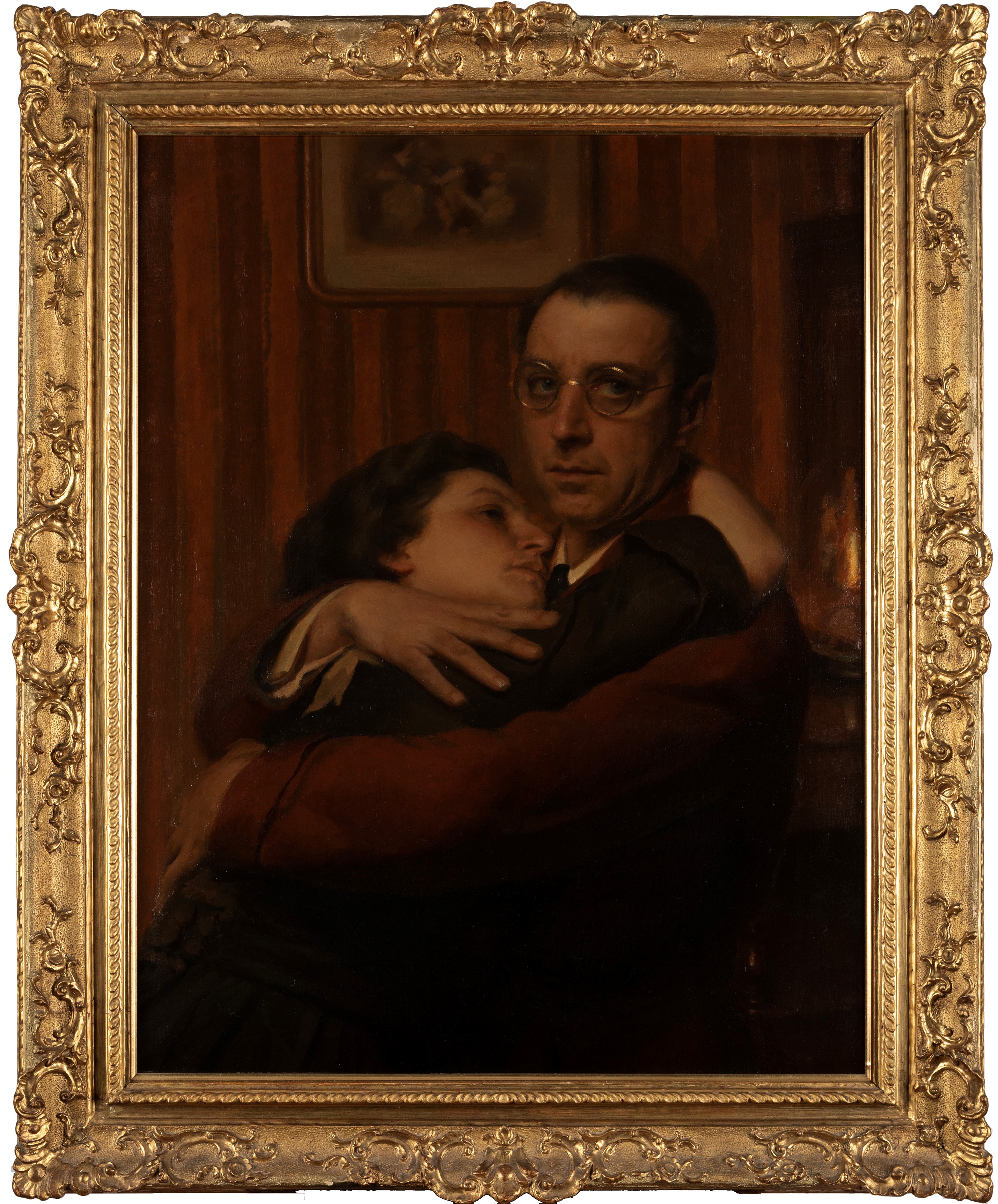 Alfredo Protti - Autoritratto con la Moglie