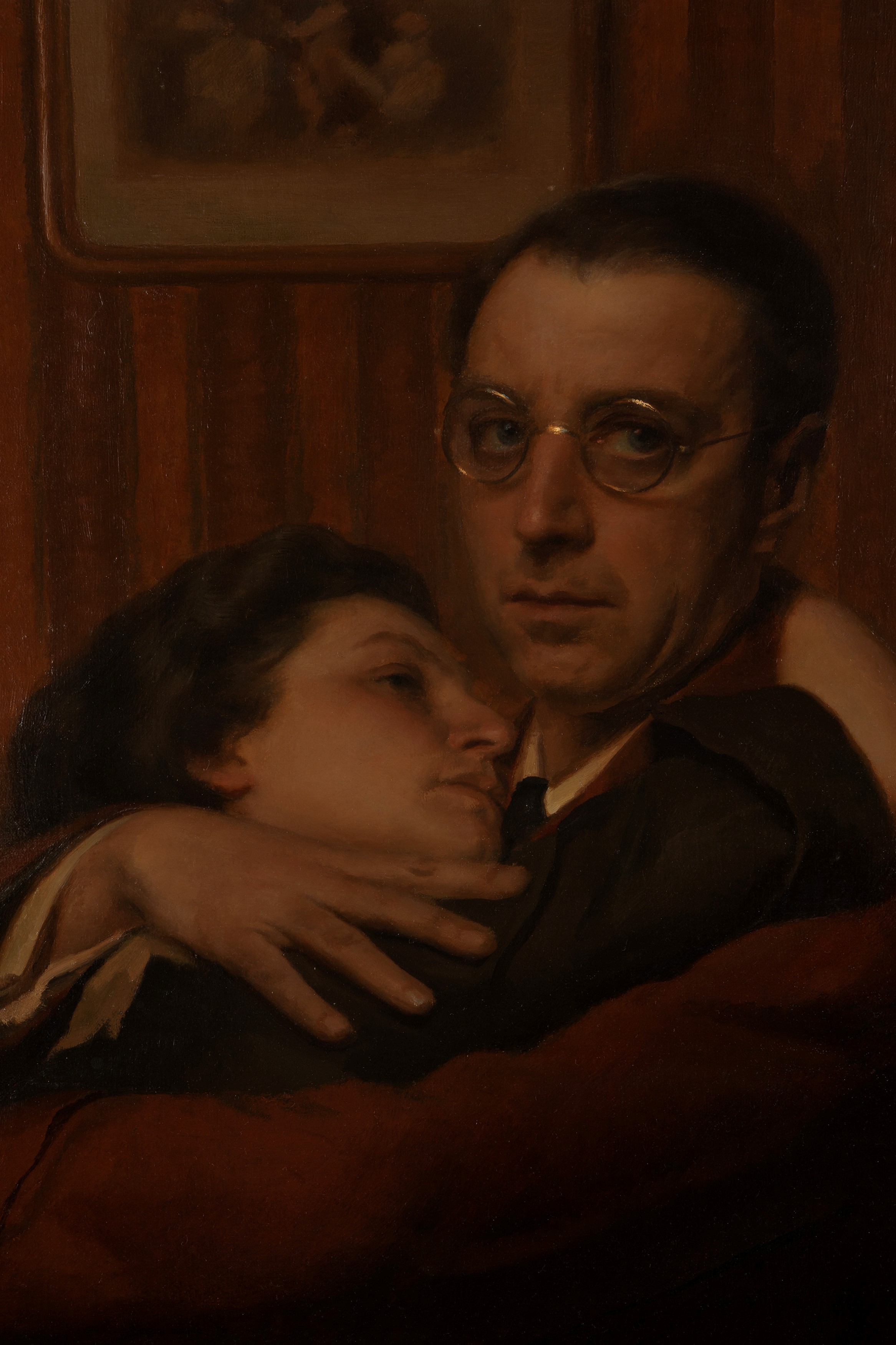 Alfredo Protti - Autoritratto con la Moglie