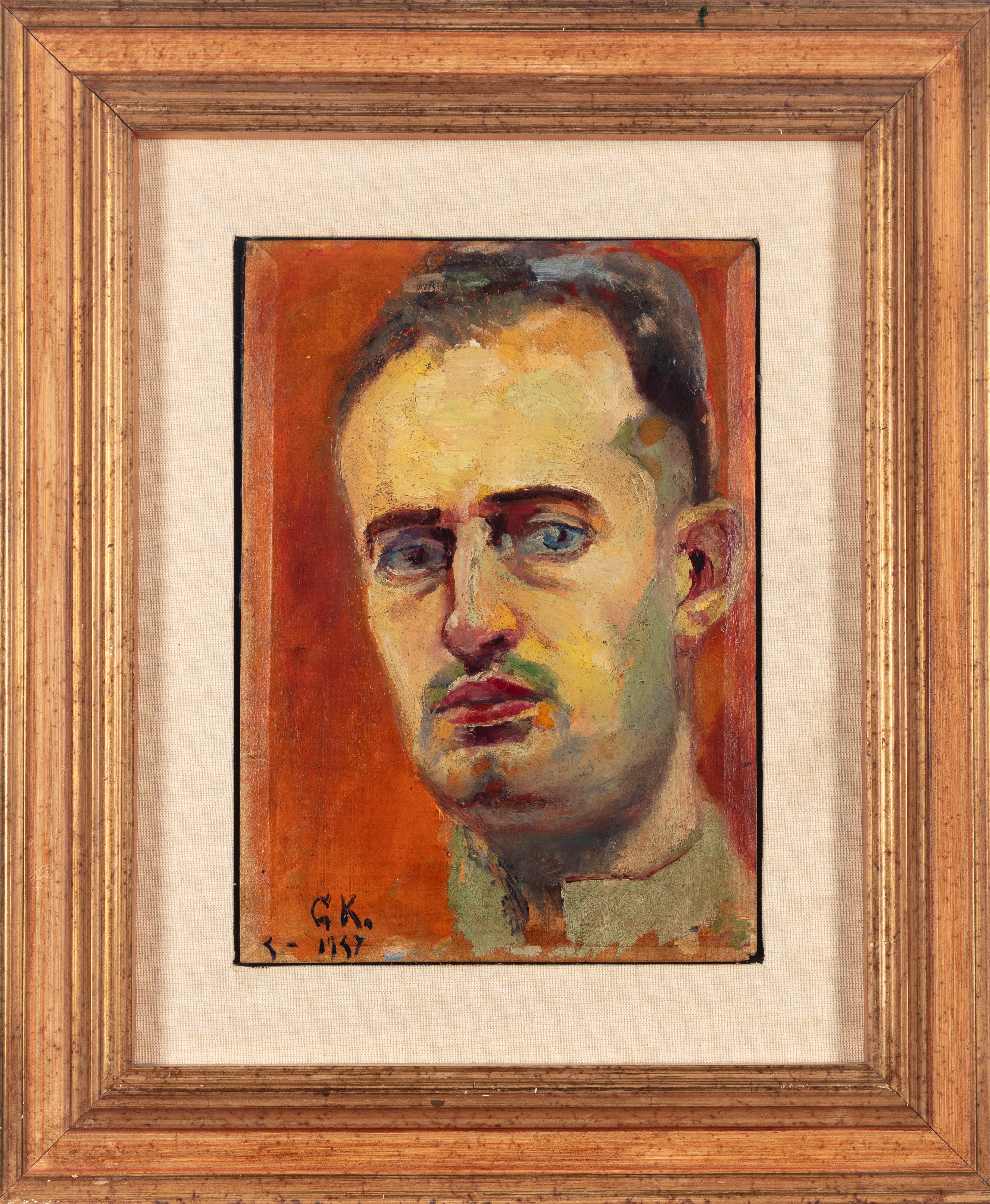 Giorgio Kienerk - Ritratto Maschile