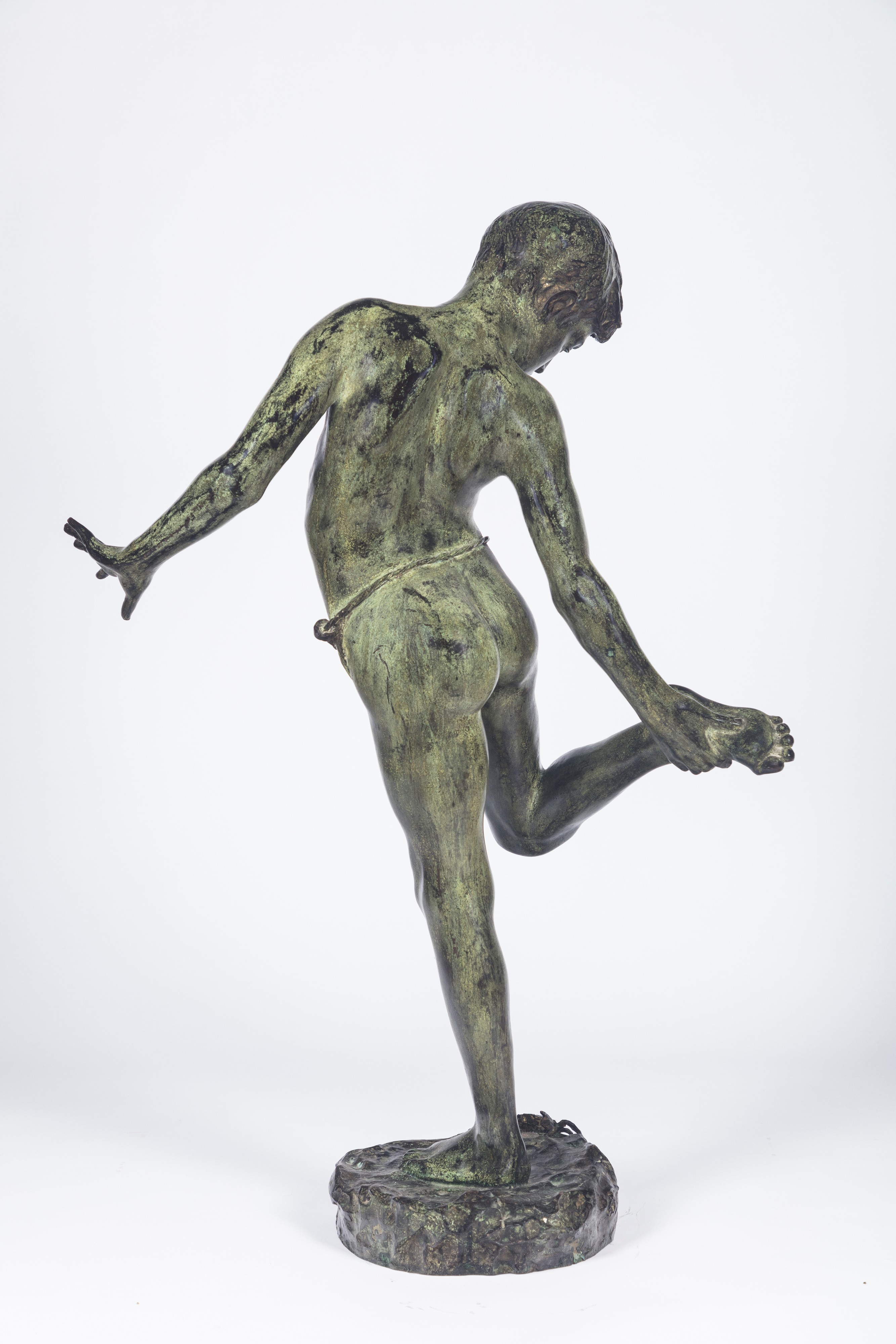 Annibale De Lotto - Il granchio, scultura in bronzo