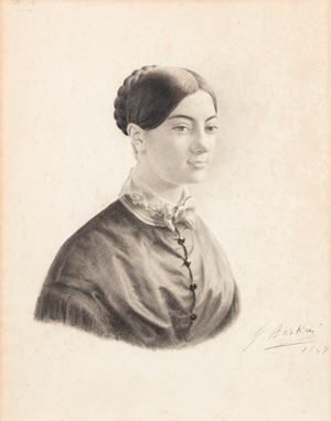 Bertini Giuseppe - Female portrait 