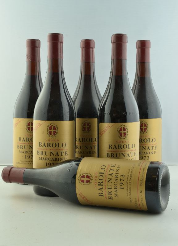 Langhe Barolo Brunate Riserva Marcarini 1973 Vini e Distillati