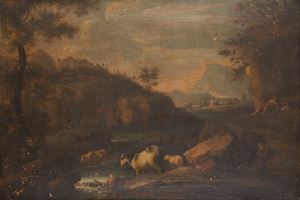 Paesaggio con armenti