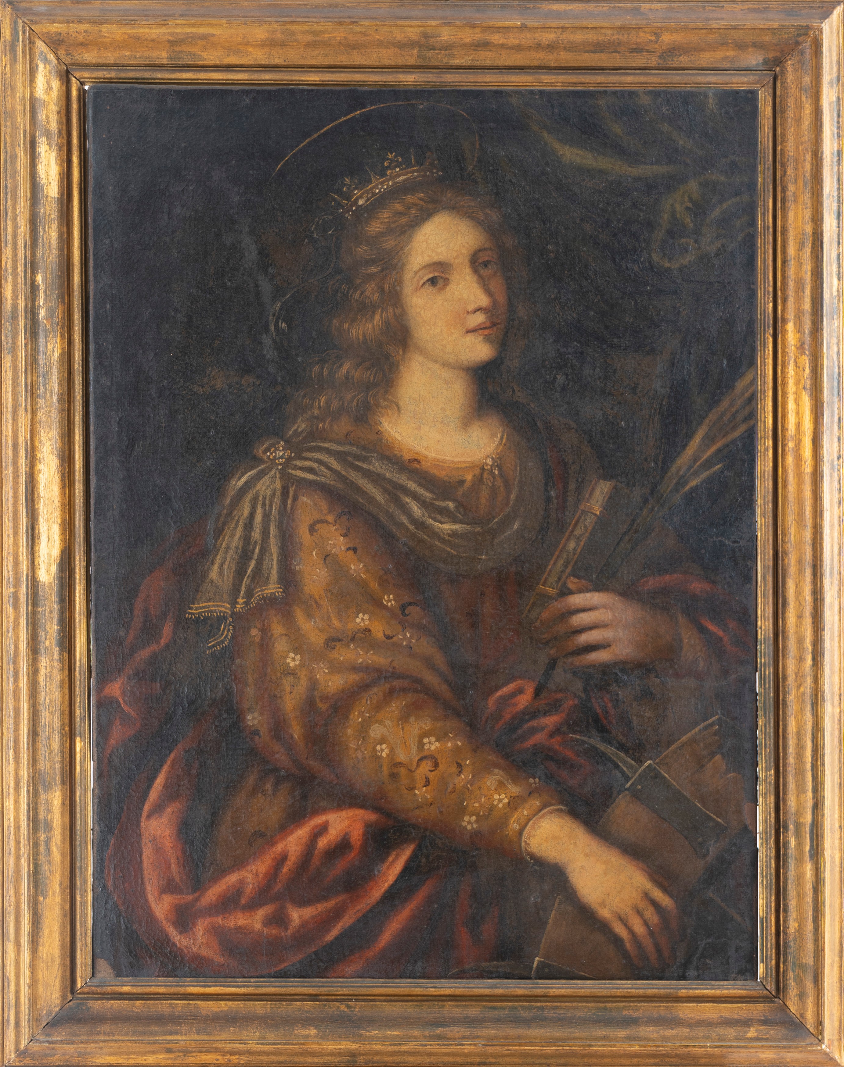 Scuola Italiana, Secolo XVII - Santa Caterina D'alessandria