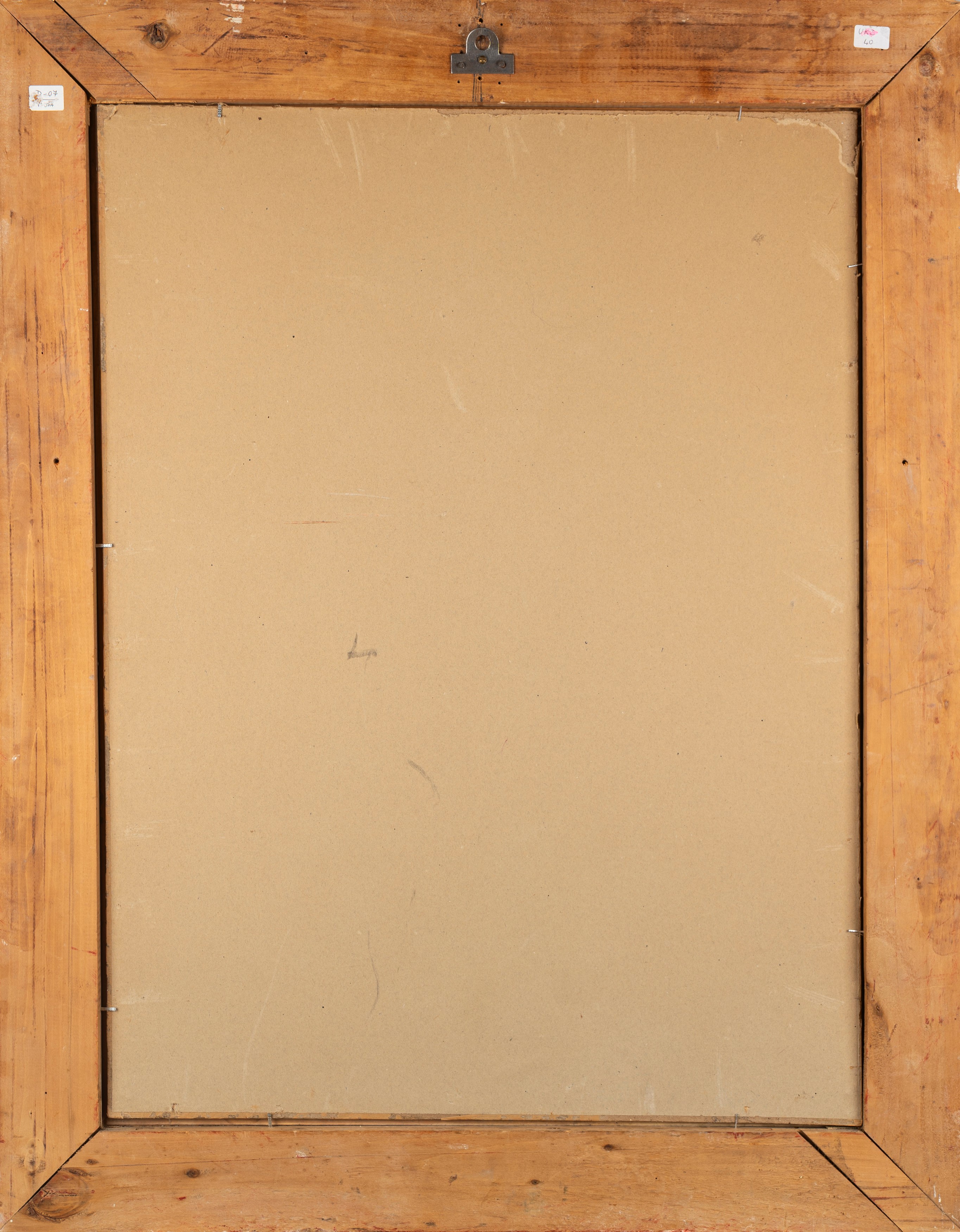Renato Tomassi - Ritratto di Teresa De Rubertis Tortorella, olio su cartoncino, 1955