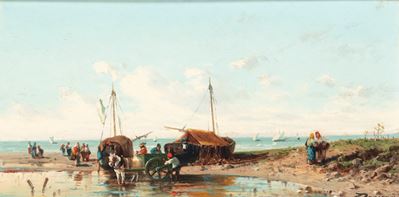 Normandia, olio su tavola