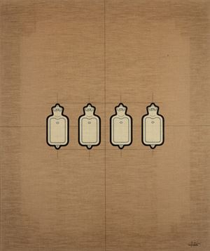 Le borse di gomma bianche