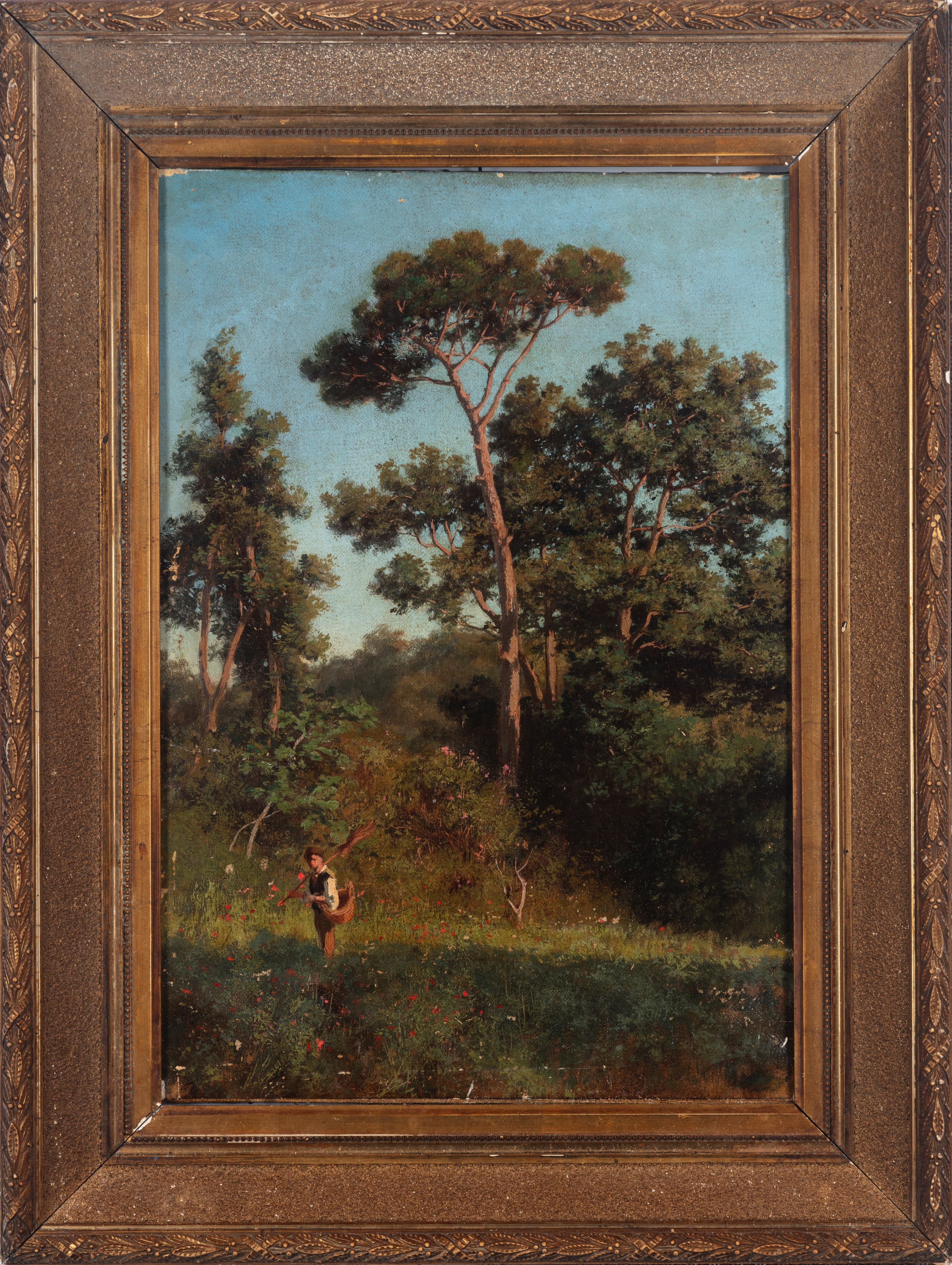 Edoardo Dalbono - Ritorno dalla campagna, olio su tela