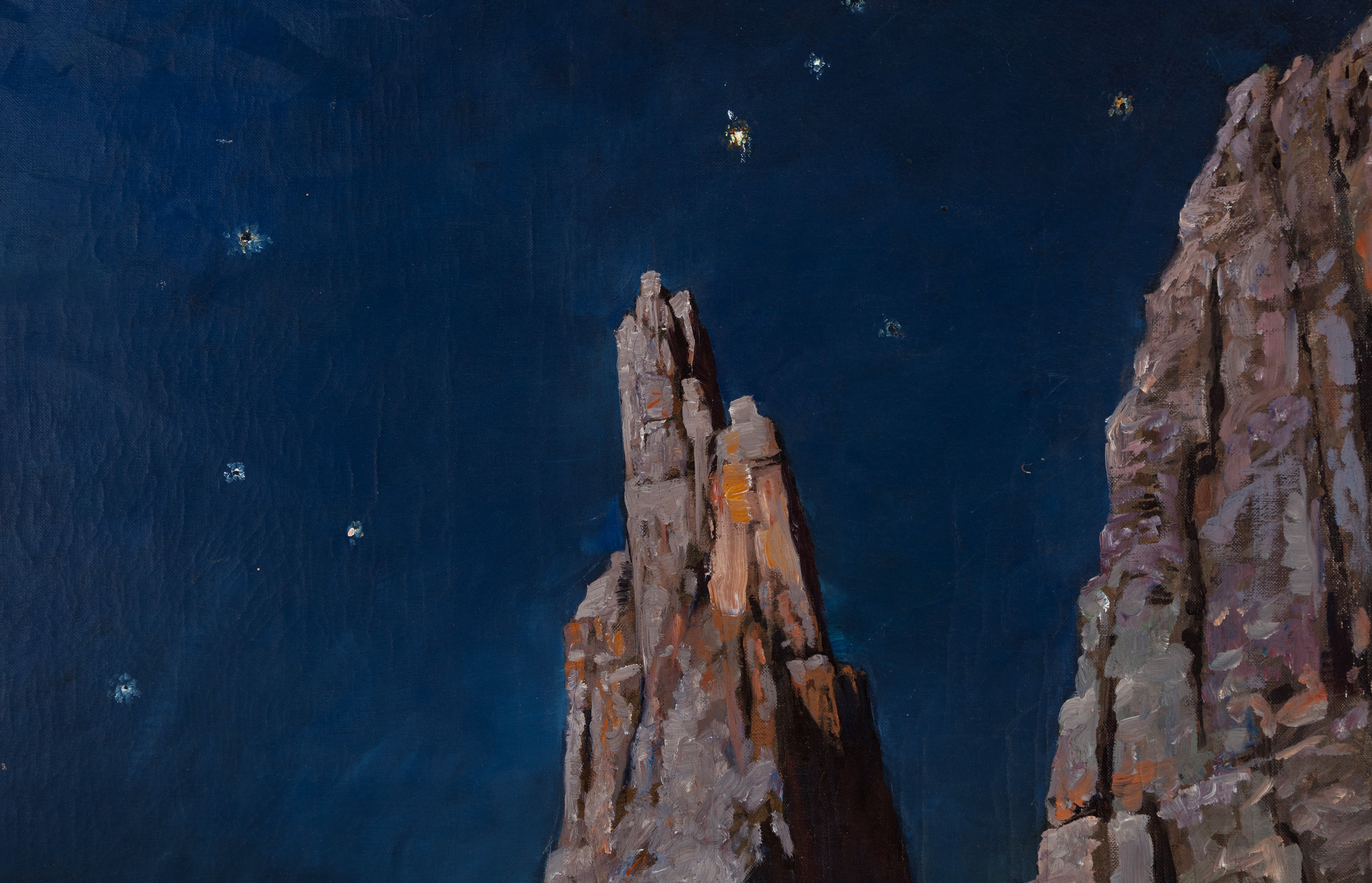 Ernst Platz - Dolomiti, Cielo Stellato sul Gruppo del Catinaccio