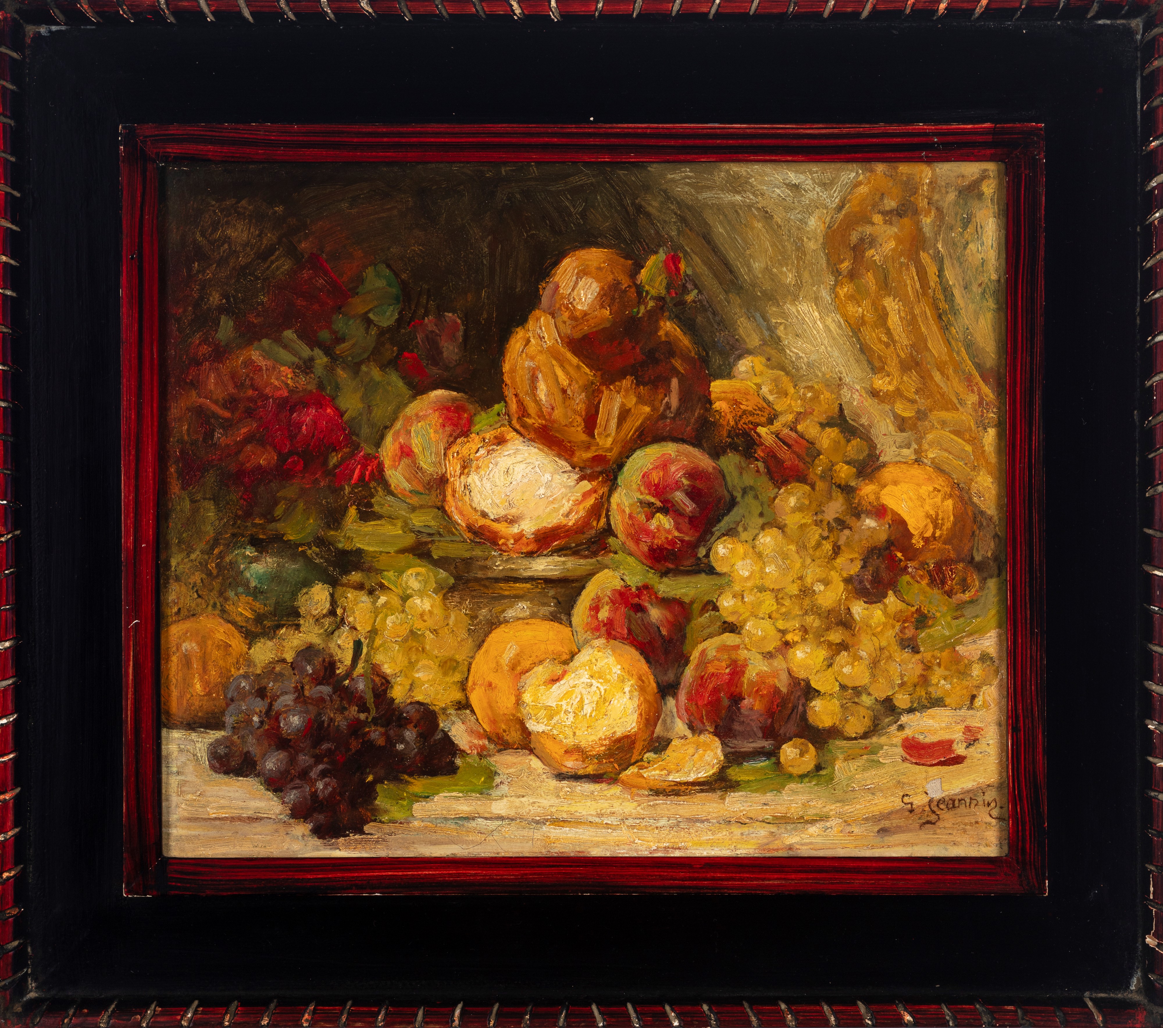 Georges Jeannin - Frutta, olio su tela