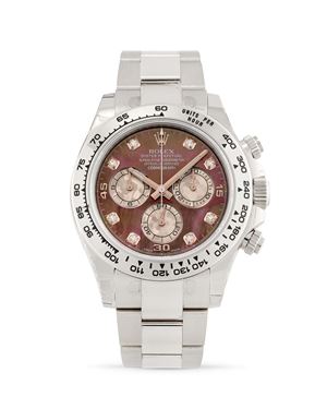 Daytona 116509 quadrante in madreperla nera di Tahiti