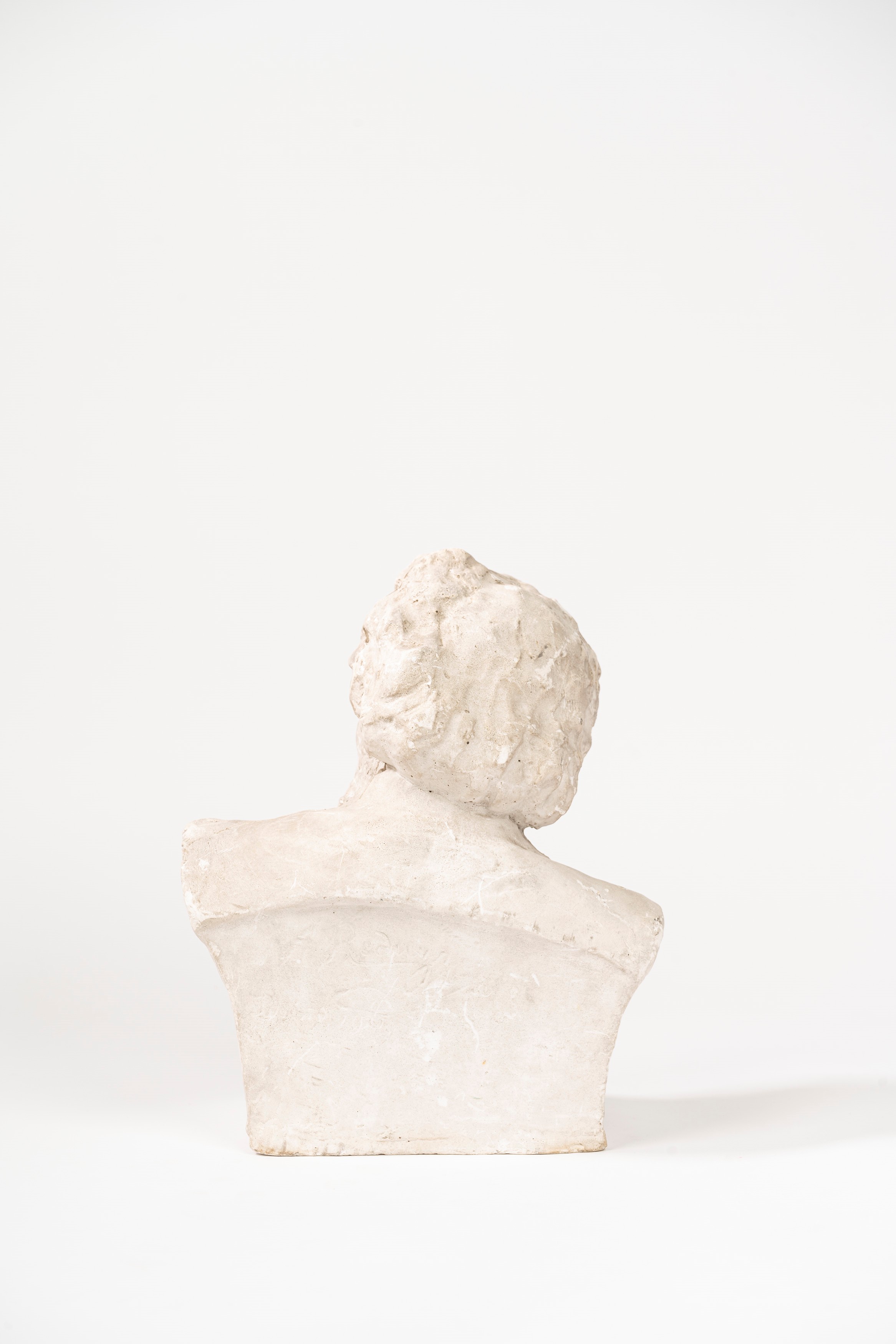 Cesare Reduzzi - Busto di Giosuè Carducci, scultura in gesso